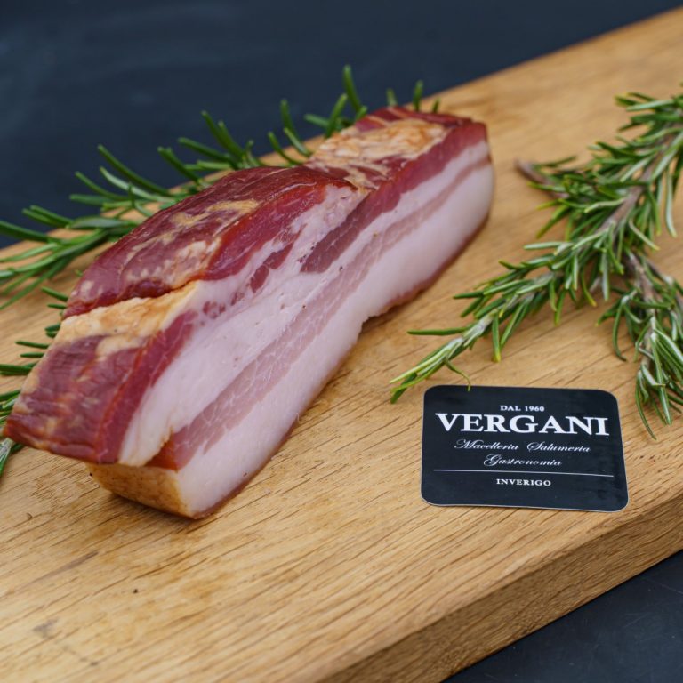 Pancetta Affumicata vendita on line Macelleria Vergani